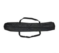 Sac de transport pour microphone et trépied photo, sac de rangement en nylon avec fermeture éclair, pliable pour support lumineux et parapluies, 80-150 cm (100 x 20 cm)