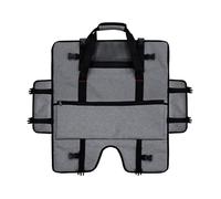 Sac de transport pour moniteur d'ordinateur, housse de anti-poussière, valise de transport pratique avec poche pour écrans de 20 à 24 pouces, gris, Voir description, Voir