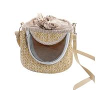 Sac de Transport pour Oiseaux, Sac de Voyage - Porte-Perroquet Respirant pour la randonnée - Cage à Oiseaux - Cage de Voyage pour perroquets - avec Design de fenêtre en - Bandoulière réglable