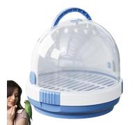 Sac de transport pour oiseaux - Sortez la boîte pour perroquet avec verrou de sécurité transparent respirant, cage portable et légère | Sac de voyage pratique pour oiseaux en plein air pour parachute