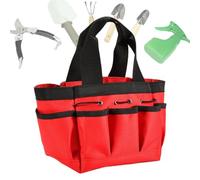 Sac de transport pour outils de jardin - Organisateur d'outils de jardin en tissu Oxford 600d | Conteneur d'organisation de gadgets portables pour pinces, ciseaux, marteau, serviette