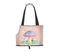 Sac de transport pour petit animal de compagnie en forme de champignon pour les centres commerciaux, les avions, les bus et les métros