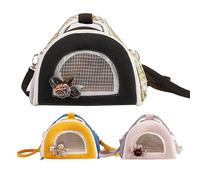 Sac De Transport Pour Petit Animal De Compagnie - Pochette Sugar Glider, Conteneur De Voyage Pour Créatures, Sac De Transport En Maille Respirante, Niche À Fenêtre Ventilée, Fourre-tout Latéral Doux |