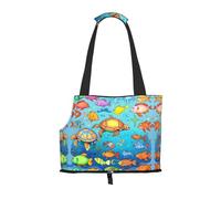 Sac de transport pour petit animal de compagnie tortue et poisson adapté pour les centres commerciaux, les avions, les bus et les métros