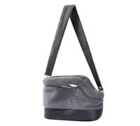 Sac De Transport Pour Petit Chien - 40 X 22 X 33 Cm, Sac Imperméable En Polaire | Écharpe D'épaule Avec Boucle De Harnais De Sécurité | Pour Les Voyages D'hiver Marche En Plein Air Shopping Animaux De