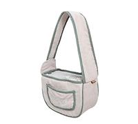 Sac de transport pour petit chien, chiot et chat - Sac de transport pour Pooch Doggy Doggie Yorkshire Chihuahua Baby (Beige)