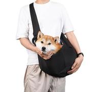 Sac de transport pour petit chien et chat, mains libres, sac de transport pour chiot, animal de compagnie avec sangle réglable pour petits chiens et chats, promenade en plein air, voyage