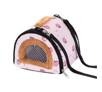 Sac de transport pour petits animaux - Matériau en peluche court en tissu Oxford, étui chaud coupe-vent imperméable, sac pour animaux ventilé | transport de voyage d'hiver pour hérisson, nous