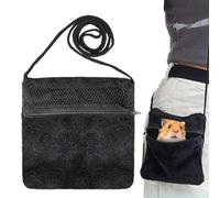 Sac de transport pour petits animaux - Sac de rangement respirant et doux - Sac de transport de voyage pour les déplacements - Hamster, écureuil, singes blancs, voyages, randonnée, pique-nique
