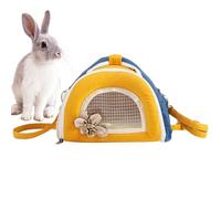 Sac de transport pour petits animaux - Sac de voyage pliable, transport portable pour lapin | Étui en maille ventilée pour animaux de compagnie | Sac de transport confortable pour écureuils - Poche