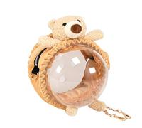 Sac de Transport pour Petits Animaux, Transporteur de Voyage pour Animaux | Petit Sac de Hamster de Voyage pour Animaux de Compagnie - Mallette de Transport de Voyage Portable pour Lapin sortant pour