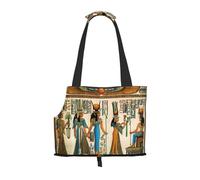 Sac de transport pour petits chiens, chats et lapins avec imprimé en Égypte antique