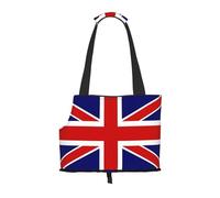 Sac de transport pour petits chiens, chats et lapins Motif drapeau anglais