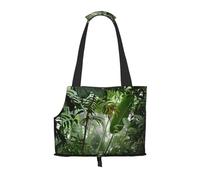 Sac de transport pour petits chiens, chats et lapins - Motif forêt tropicale de jungle