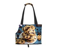 Sac de transport pour petits chiens, chats et lapins - Motif : pépites de chocolat