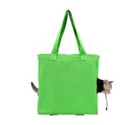 Sac de transport pour petits chiens | Sac à bandoulière en forme de chat | Portable avec support inférieur, sac de transport pratique pour petits chiens, mains libres, utilisation de voyage Cenmoo