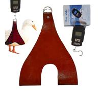 Sac de transport pour poulet - Sac de transport portable - Avec échelle de poids - Support de poulet - Balance électronique - Pèse-volaille à suspendre pour poules et canards