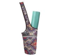 Sac de transport pour tapis de yoga, sac à bandoulière bohème, organiseur de sport pour exercice quotidien, gym, voyage, plage, studio, maison, bureau, salle d'entraînement, centre de bien-être, 82,3