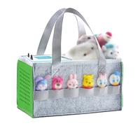 Sac de transport pour Toniebox Starter Set et accessoires, sac de rangement en feutre pour figurine Tonies et Toniebox étui de transport Tonies avec poignée pour Toniebox et accessoires (vert herbe)