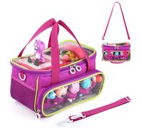 Sac de Transport pour Toniebox Starter Set - Housse Étui de Voyage Transparent avec Bandoulière Ajustable pour Kit Lecteur Audio