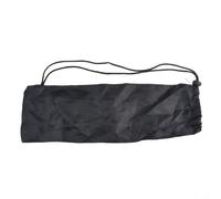 Sac de transport pour trépied en nylon noir avec cordon de serrage pour micro, parapluie, étui de transport de 39 cm de long avec ouverture sur le dessus pour un chargement rapide, idéal pour les