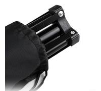 Sac de transport pour trépied en nylon noir avec cordon de serrage pour micro, parapluie, sac de transport portable, pochette de rangement de 39 cm de long avec ouverture sur le dessus pour un