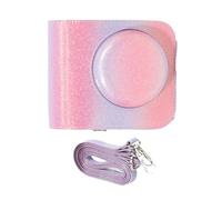 Sac de transport pratique pour appareil photo avec sangle confortable, étui de transport tendance pour appareil photo pour le voyage, Rose/violet