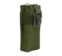 Sac de transport réglable pour bouteille d'eau | Sac banane multifonctionnel pour talkie-walkie, support radio pour la course à pied, le cyclisme, vert militaire, Refer to description, Unisexe