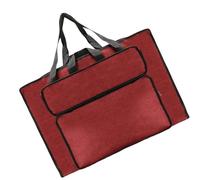 Sac de transport résistant à l'eau pour planche à dessin - Étui de rangement pour artiste, Rouge, Taille unique