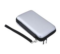 Sac de transport rigide pour 3DS New 3DS NDSI NDSL New 2DSXL ll/Argent