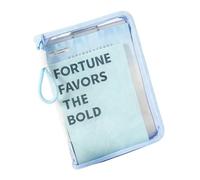 Sac de transport rigide pour documents avec porte-bloc format lettre, organiseur de fichiers, pochettes de rangement pour voyage quotidien, pochettes transparentes pour documents pour le travail en