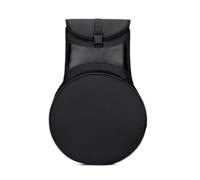 Sac de transport rond pour tapis de batterie pour une utilisation en salle d'entraînement, rangement portable pour percussions avec rabat à boucle et fermeture éclair latérale, support de matériel de