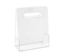 Sac de transport - Sac d'emballage pour bouquet de fleurs | Sacs en plastique transparent pour bouquets avec poignées, boîte à fleurs portable, panier de fête de mariage en acrylique transparent