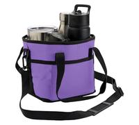 Sac de transport - Sac fourre-tout à quatre emplacements, porte-bouteilles pour les aventures en plein air, pochette d'hydratation avec sangle réglable, équipement de voyage, organisateur de boissons