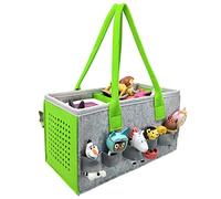 Sac de transport spécialement conçu pour la Toniebox, pour transporter et protéger le kit de démarrage Tonie et les accessoires, peut contenir 20 à 30 poupées numériques Tonie (vert)