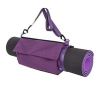 Sac de transport tapis Yoga Oxford multifonctionnel, mallette rangement for Pilates, grande capacité pliable for le tourisme et Fitness pour Tapis de Gym et Pilates(Purple (NO Mat))
