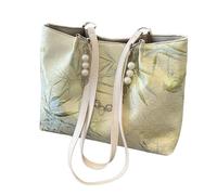 Sac de transport tendance de grande capacité - Sac de transport tendance avec grande capacité - Sac de transport texturé pour femme - Grand sac de travail tendance - Sac à bandoulière - Sac de voyage