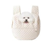 Sac de Transport ventral canin Sac Matelassé Respirant À Grande Capacité Et | Porte-chien de poitrine pour petit chien Pour la maison, la voiture, camping, promenade, et sorties