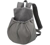 Sac De Transport Ventral - Trixie - Molly - Gris - Polyester - 25x38x17 Cm