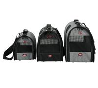 ZOLUX Sac de transport pour chiens et chats Nomad M gris avec ventilation optimale