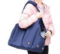 Sac de transporteur d'animaux Small - chats de chien ergonomique, élingue grande capacité | Sac à bandoulière respirant pour animaux de compagnie, doublure intérieure douce, parfaite pour l'extérieur,