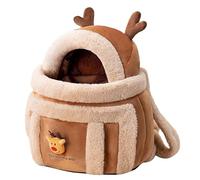 Sac De Transporteur pour Animaux De Compagnie - Bordeau De Sécurité Back Pack, Porte-Caisson du Porte-Chiens Backpack Ventilated | Sac De Transport pour Animaux De Compagnie Respirants pour Les