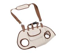 Sac de Transporteur pour Animaux de Compagnie, Sac de Chat Multifonctionnel du Harnais pour Chiens, Sac à Dos pour Les Voyages, écharne de Transport pour Animaux de Compagnie (S)