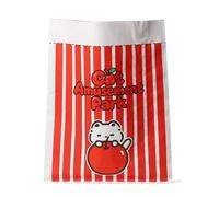 Sac de tunnel en kraft pour chat - Sac à froissé | Grande pochette de dissimulation pour chaton - Sac de chasse d'intérieur pliable et interactif pour chats, lapins
