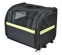 Sac de transport pour chien en porte-bagages vélo Duvoplus Noir 36x28x30 cm