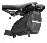 Sac de vélo sous le siège | Accessoires de cyclisme étanches à fermeture éclair, sac de selle de vélo de route étanche | pour outil de feu arrière, vélo électrique de route, montagne, cyclisme de nuit