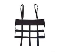 Sac de ventilateur réglable pour cheval | Housse de ventilateur suspendue pour granges, écuries, camping-cars | 51 x 51 x 10 cm avec matériau PVC 600D et sangle de 2,5 cm