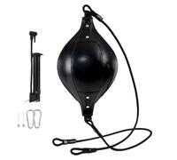Sac De Vitesse Pour Boxe,Boule De Pointe Flexible | Double Extrémité En Cuir PU Flexible Pour Entraînement Fitness Coordination Accueil Gym