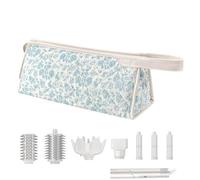 Sac de voyage - 35 x 20 cm - Étui de rangement matelassé imperméable - Grand rangement pour outils chauds, fer à lisser, fer à friser, séchoir pour produits de toilette cosmétiques, pochette de