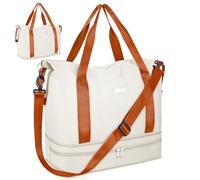 Sac de Voyage 40x25x20 pour Ryanair, CS COSDDI Pliable Bagage Cabine avec Compartiment à Chaussures, Léger Sac à Main, Weekend avec pour Homme Femme